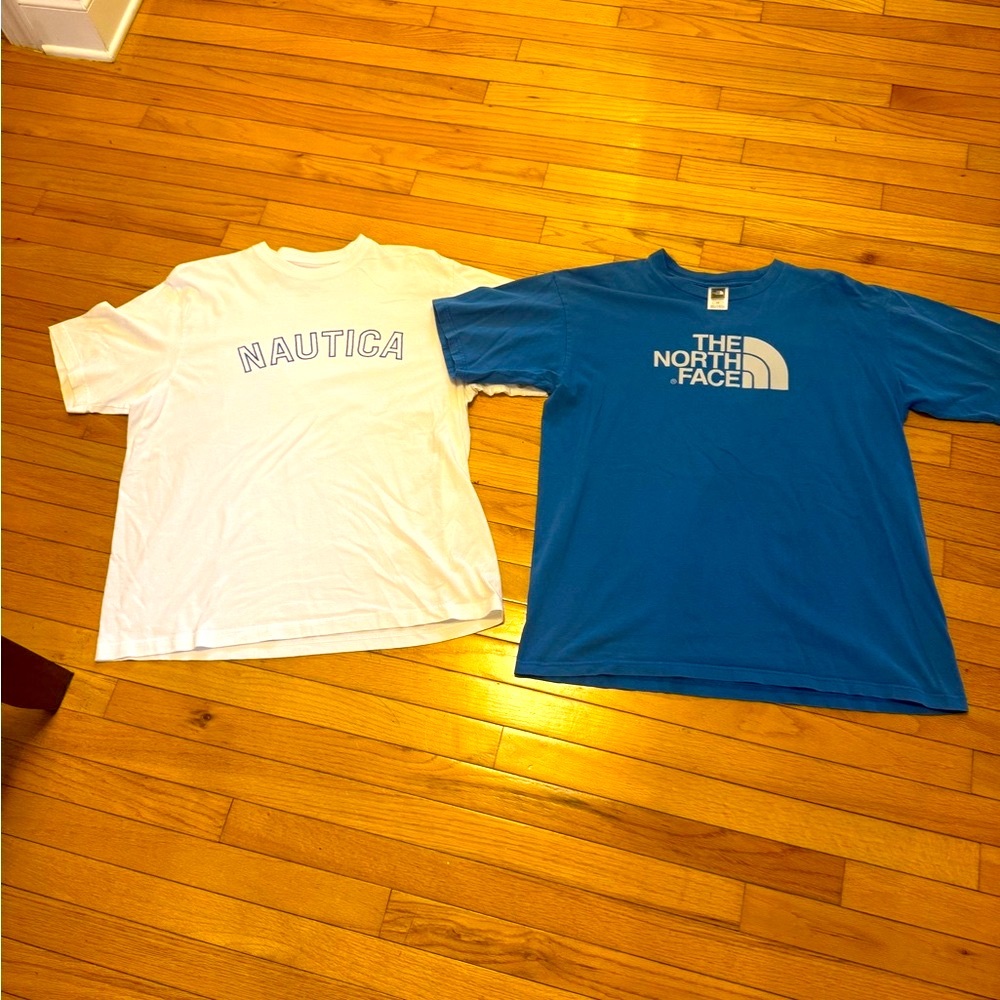 The North Face Blue Short Sleeve Tee